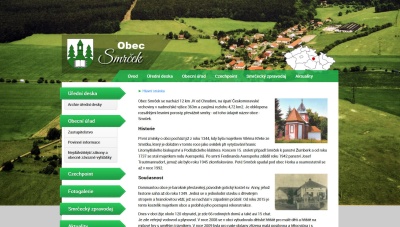 Web obce Smrček